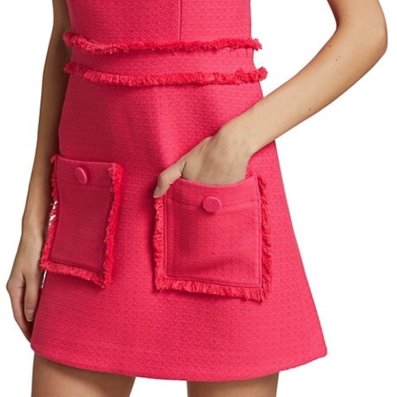 Alexis Jackie Frayed Mini Dress 